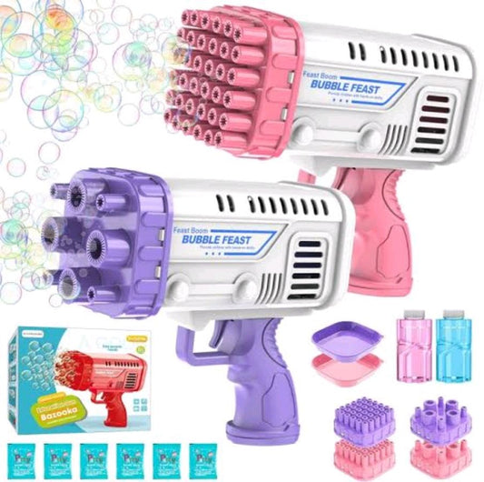 Bubble Gun for Kids (32 Holes)