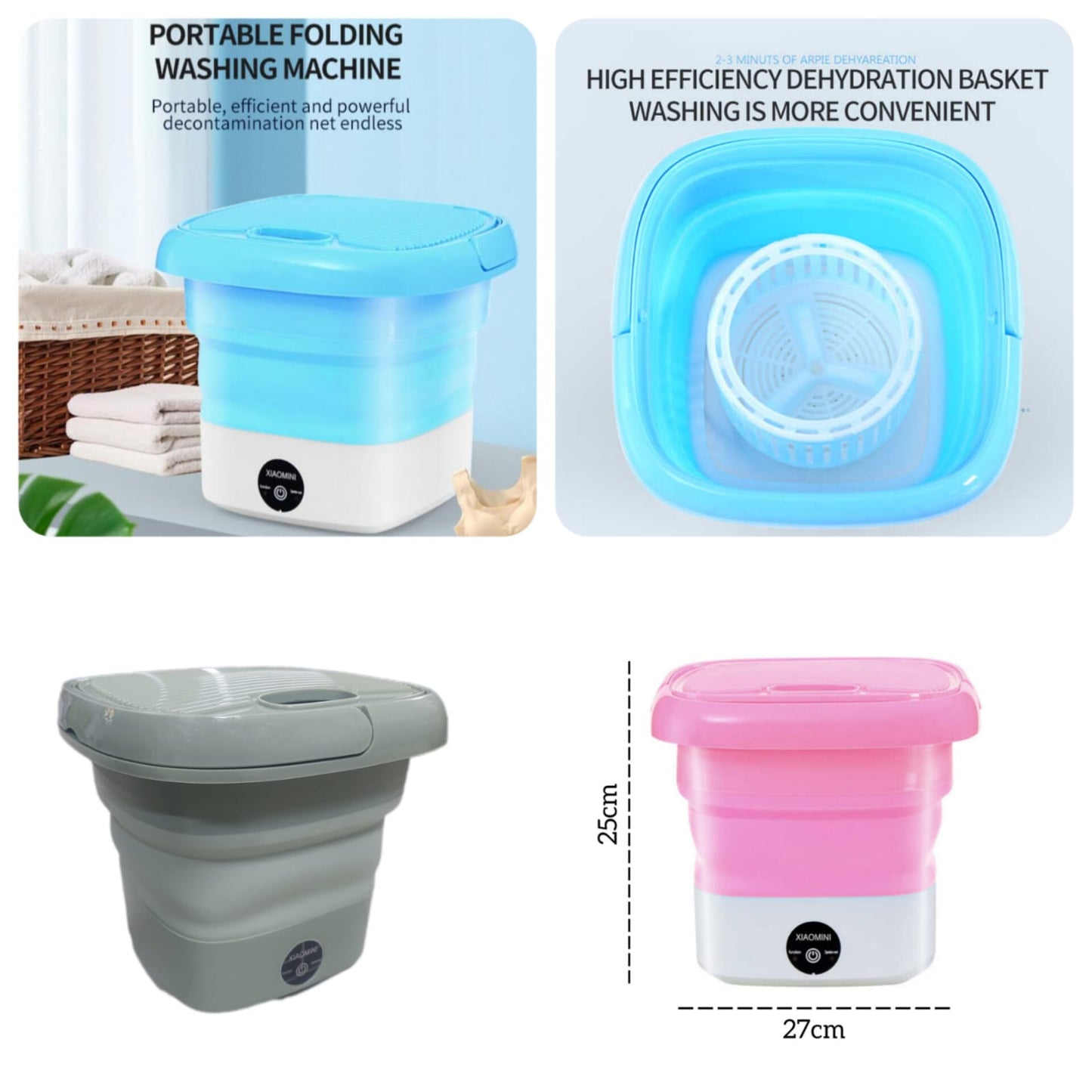 Mini Portable Washing Machine