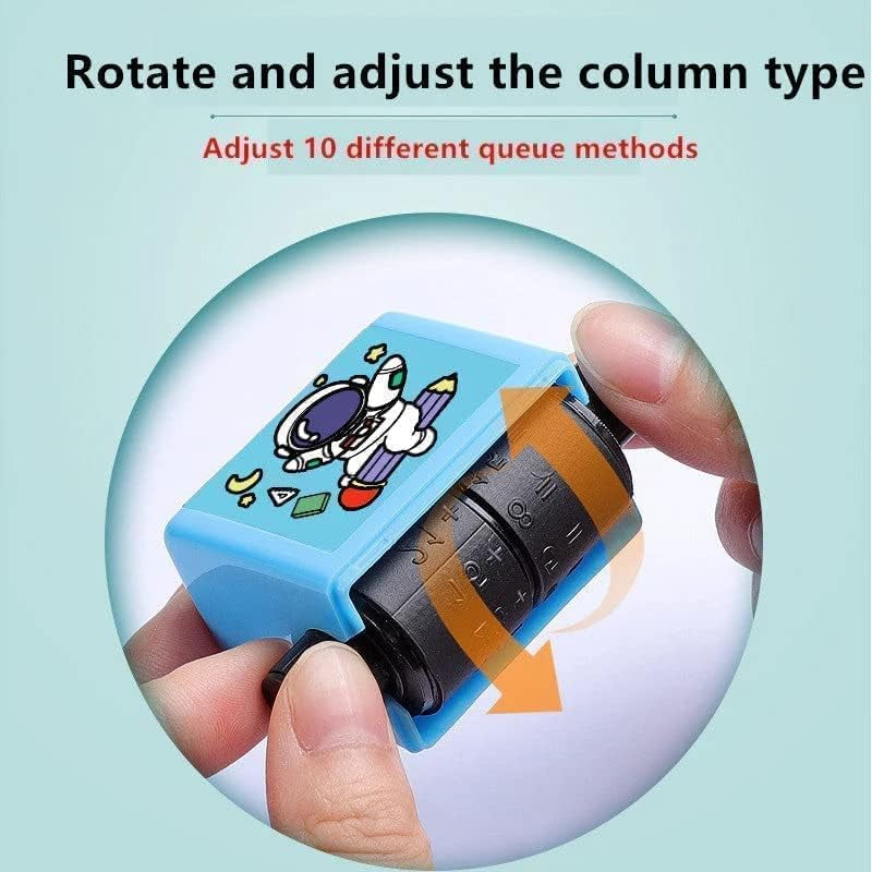 Roller Math Teaching Stamp for kids