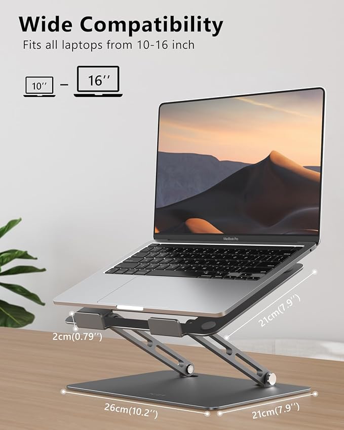 Adjustable Laptop Stand Aluminium